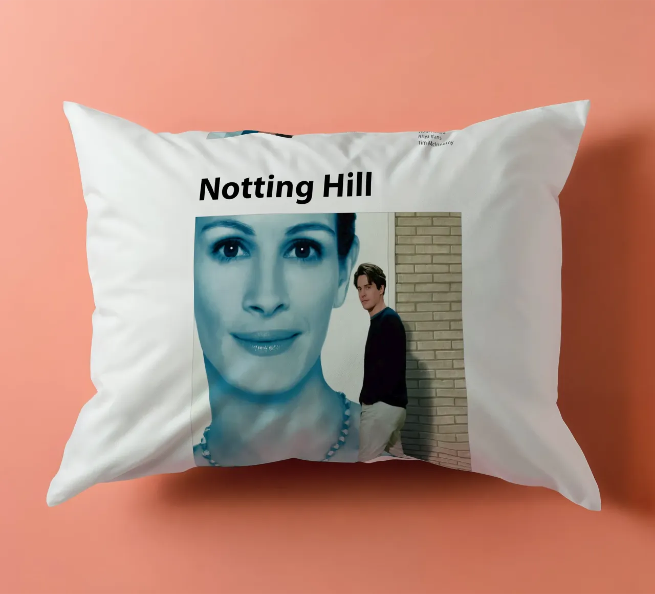 Notting Hill decorative cushion by 🎞 The Movie Wall