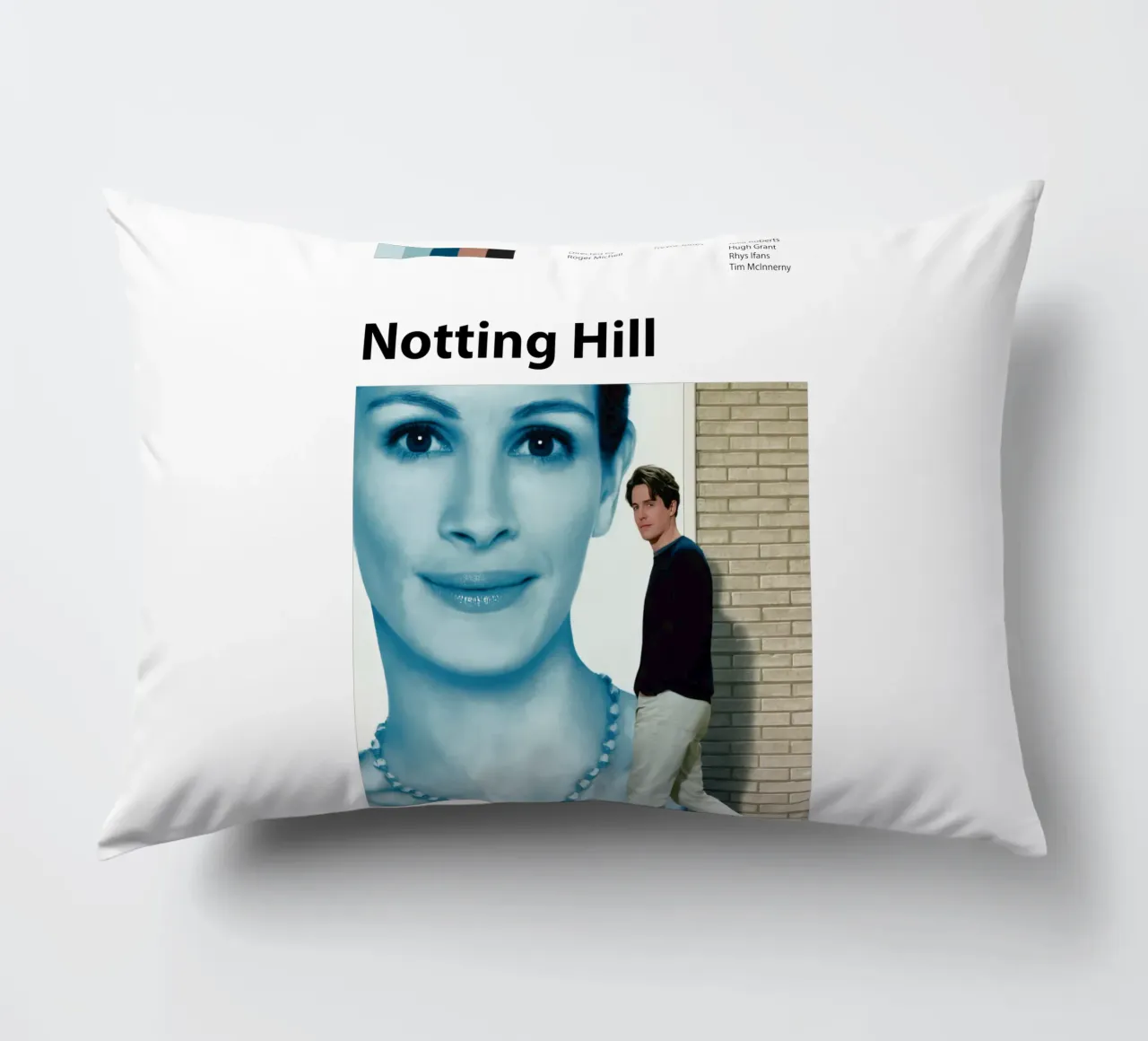 Notting Hill decorative cushion by 🎞 The Movie Wall