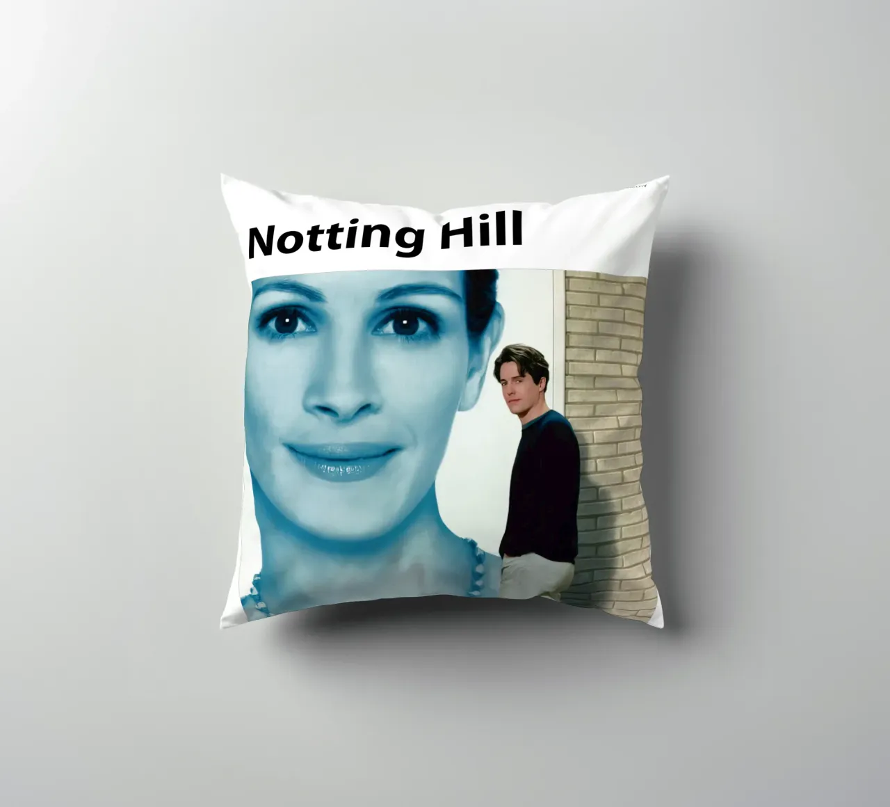 Notting Hill decorative cushion by 🎞 The Movie Wall