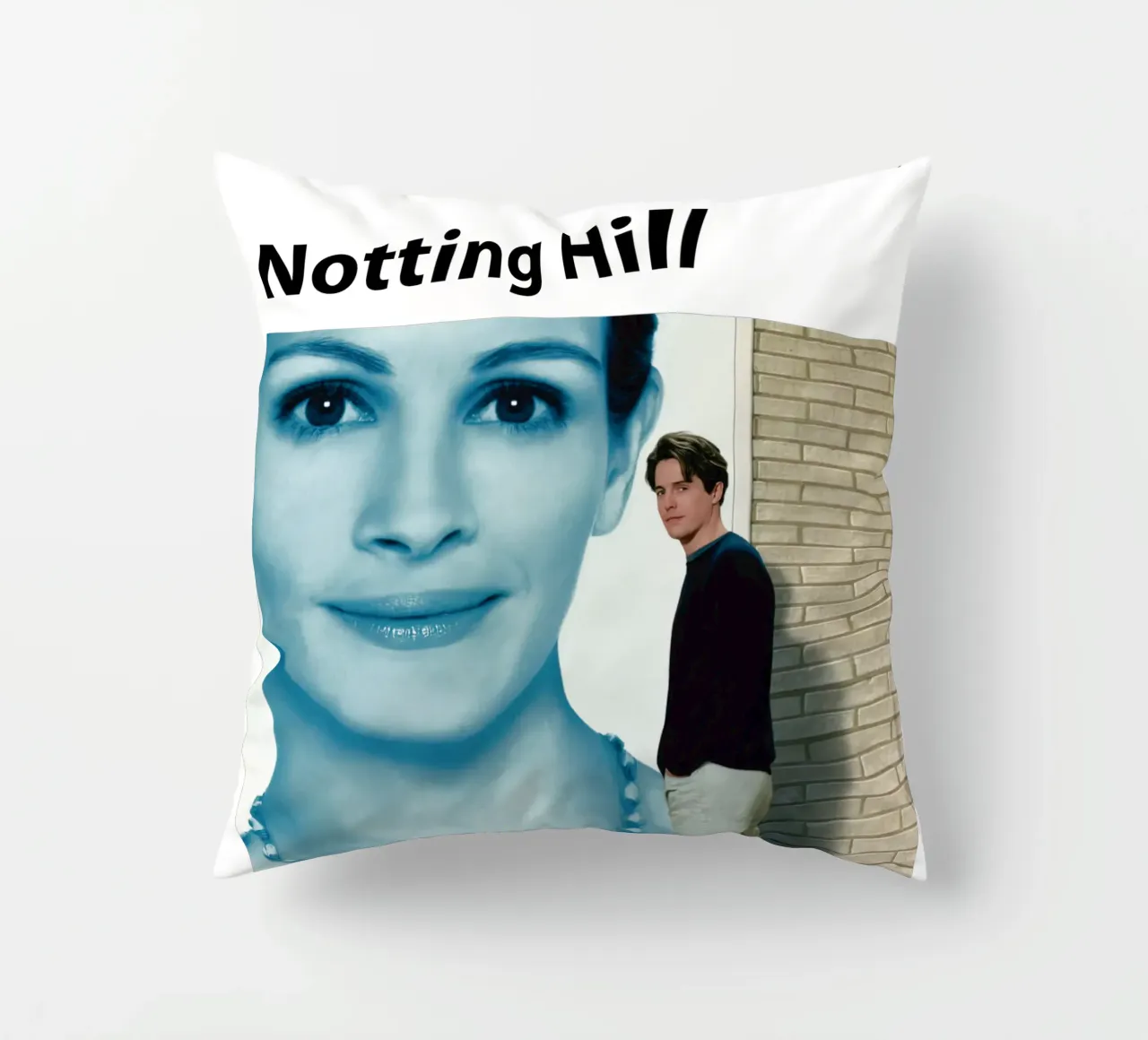 Notting Hill decorative cushion by 🎞 The Movie Wall