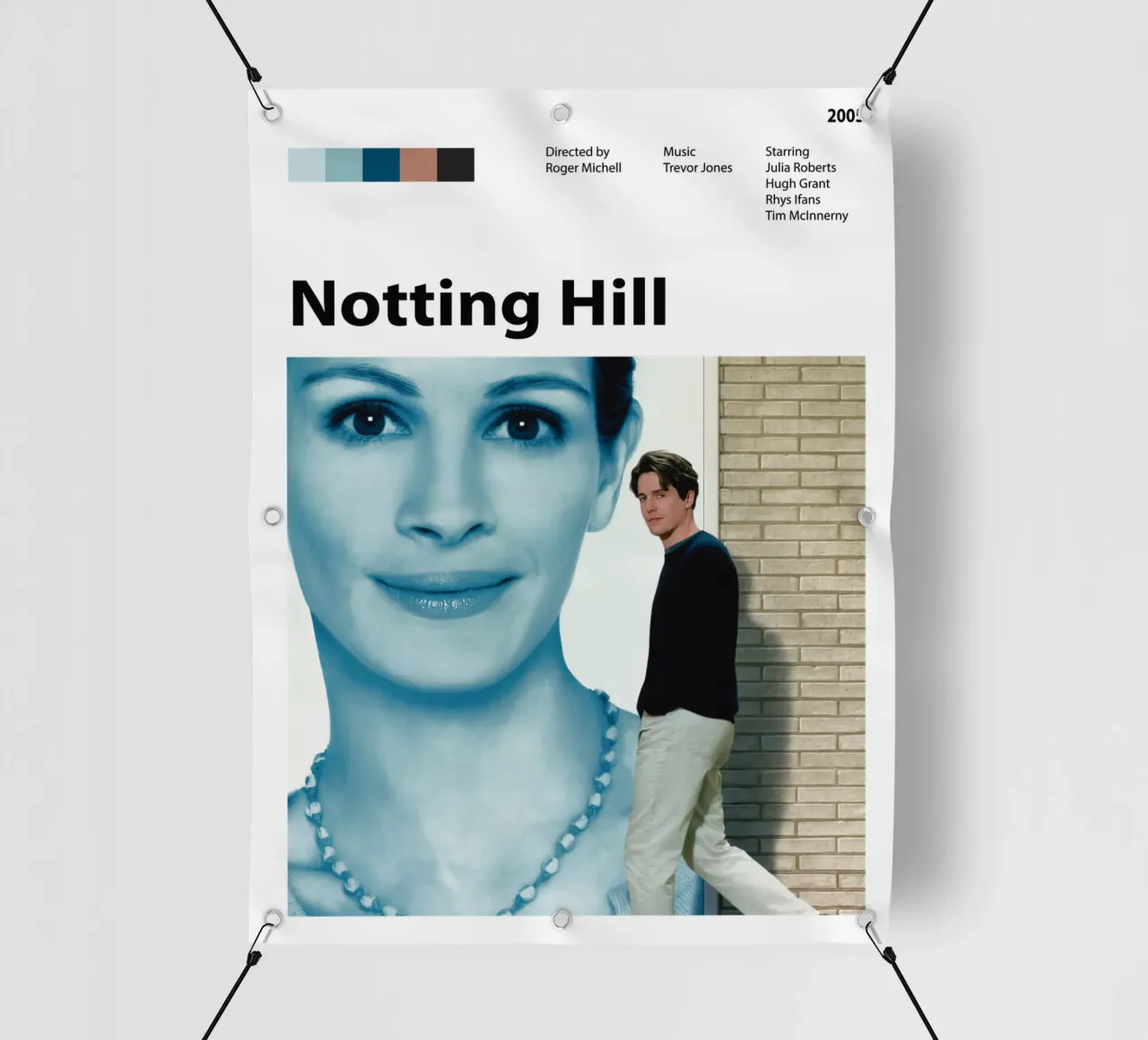 Notting Hill telo in pvc da 🎞 The Movie Wall