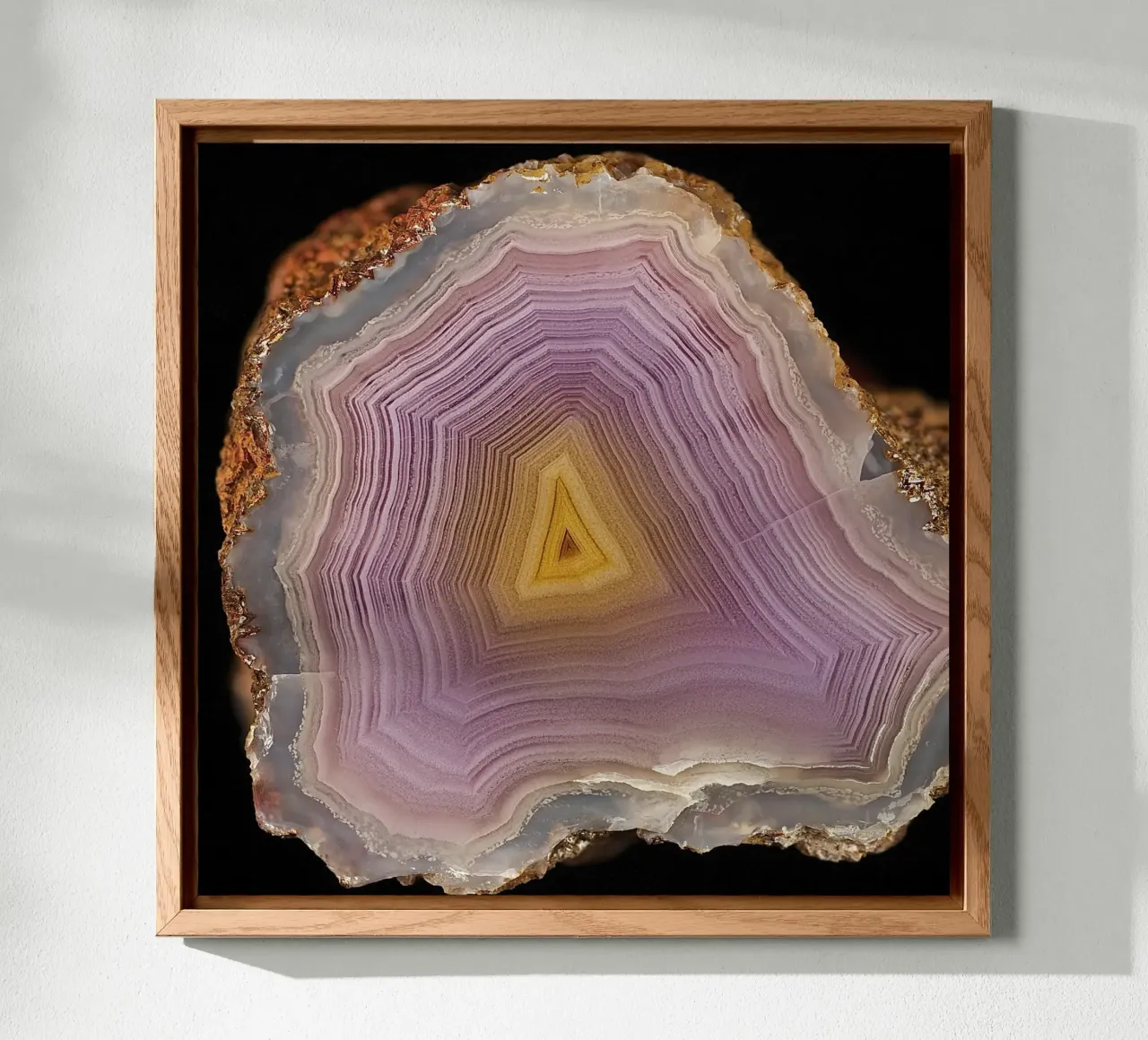 Agata Fetta Texture 22 alluminio dibond da Gemstone Textures