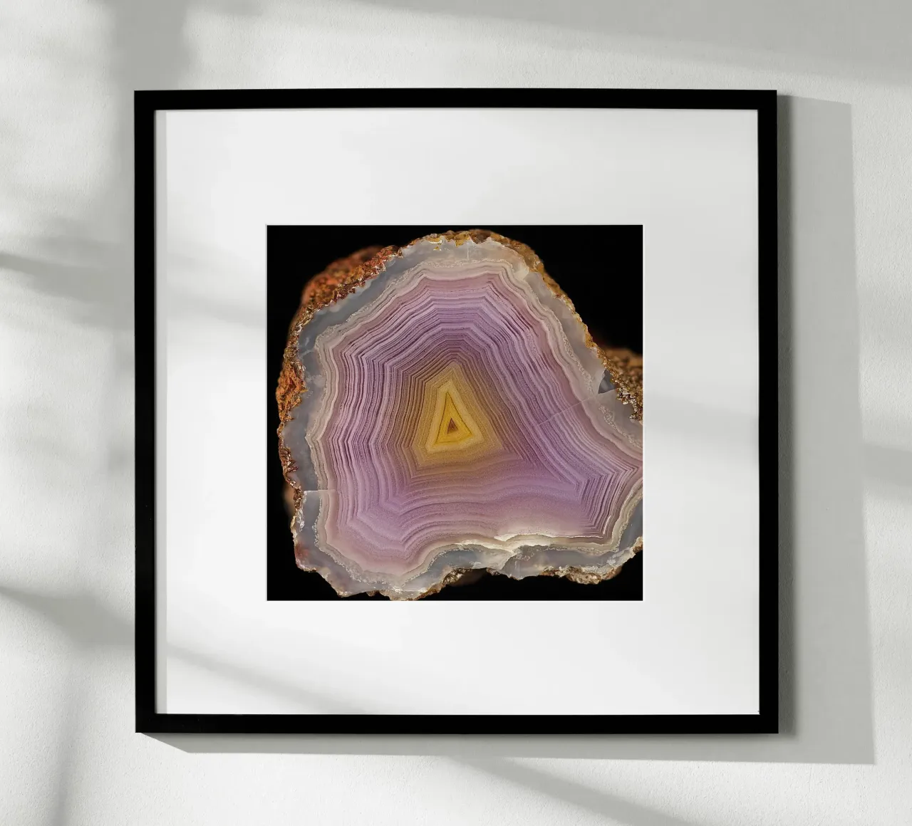 Agata Fetta Texture 22 poster da Gemstone Textures