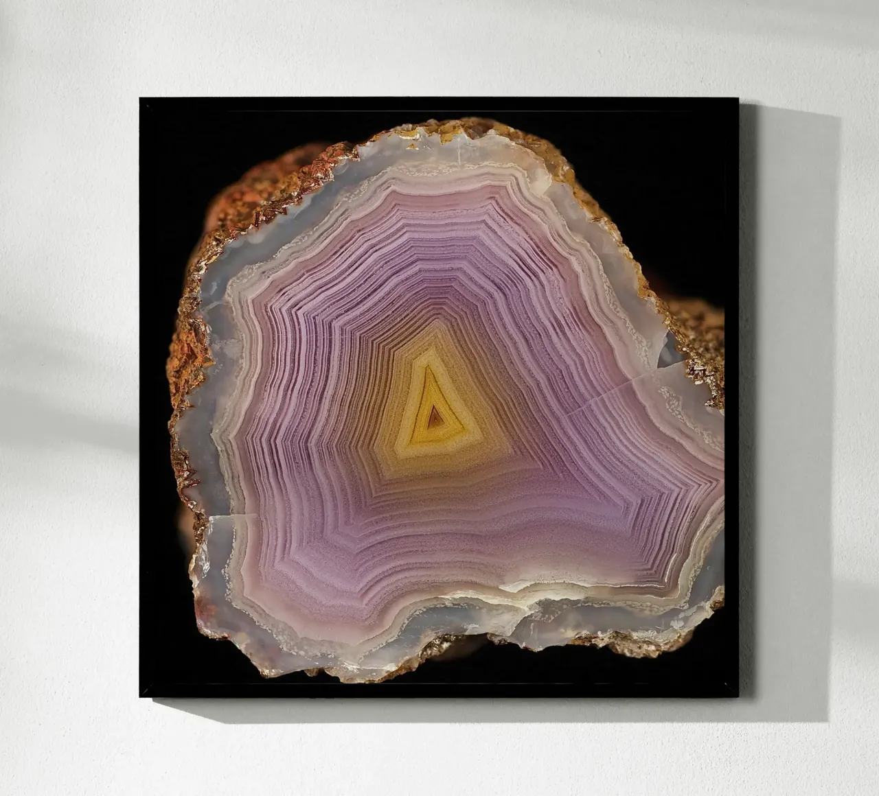 Agata Fetta Texture 22 poster da Gemstone Textures