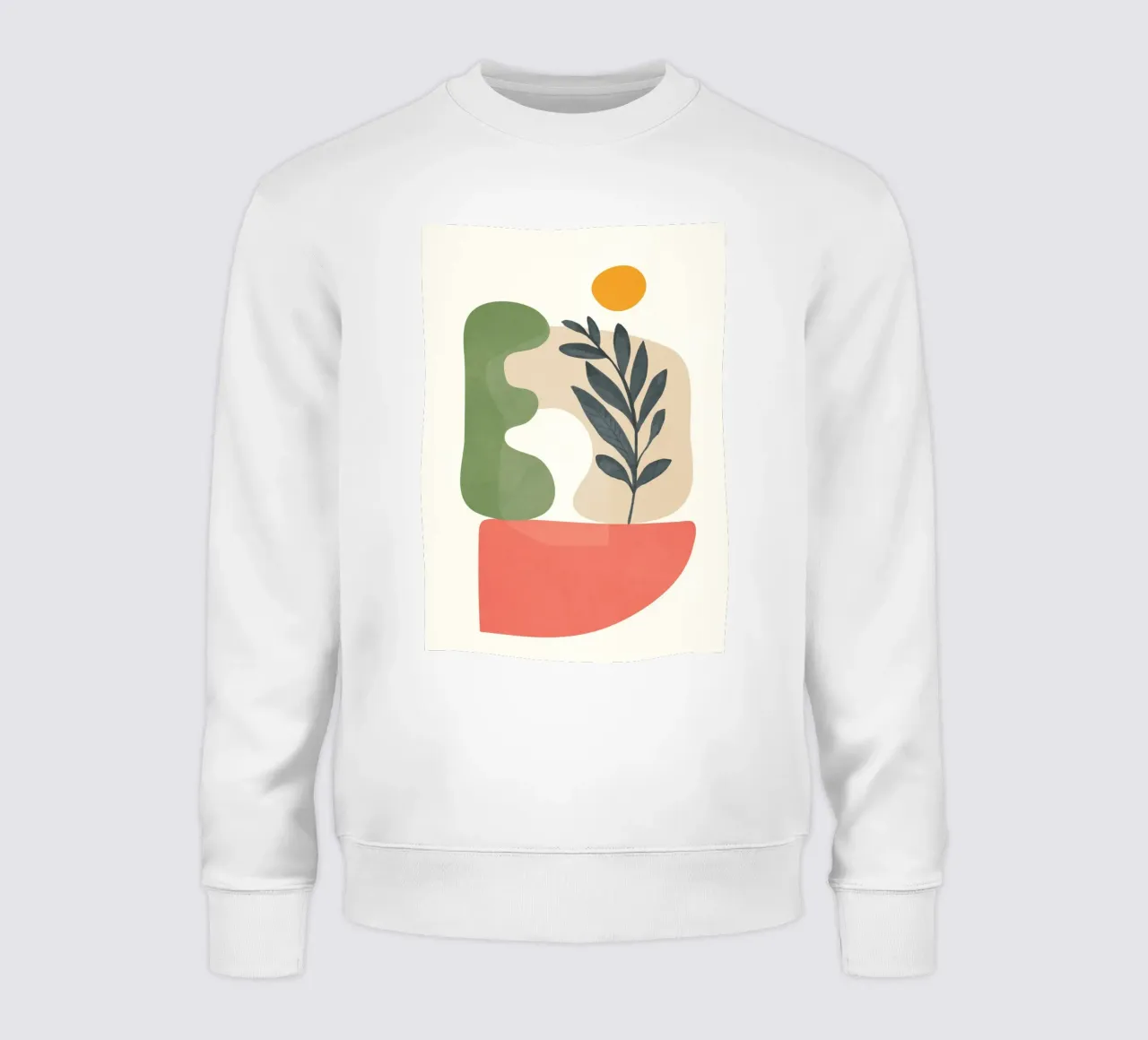 Abstract Sunset 03 felpa da Flow Line