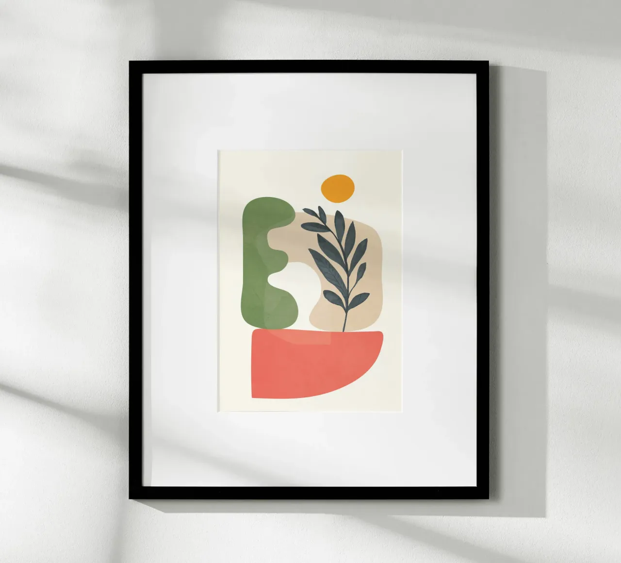 Abstract Sunset 03 Poster von Flow Line