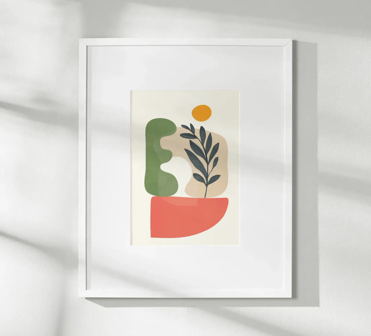 Abstract Sunset 03 Poster von Flow Line