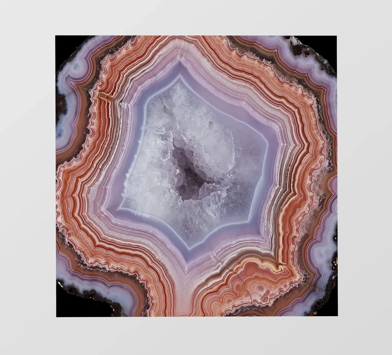 Texture fetta d'agata 24 telo in pvc da Gemstone Textures