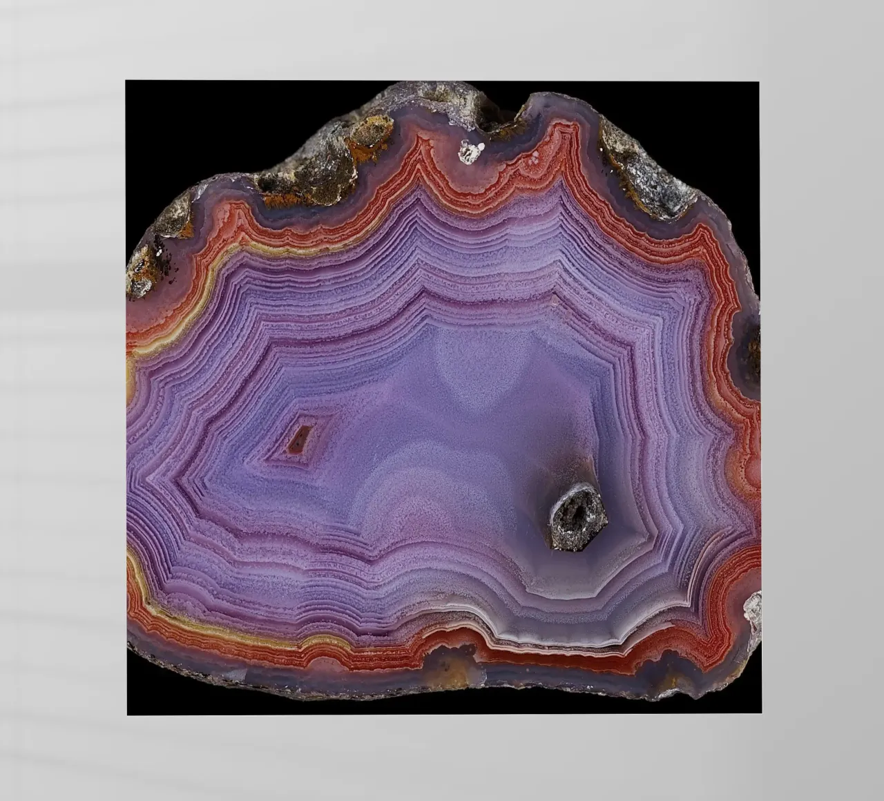 Texture fetta d'agata 26 pellicola backlit da Gemstone Textures