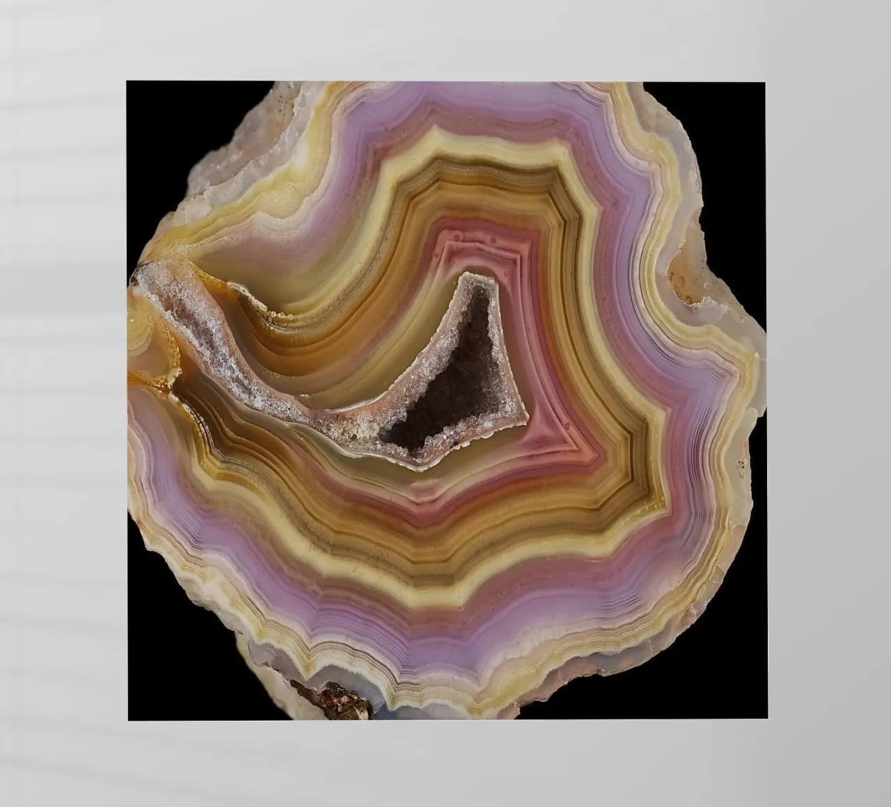 Texture fetta d'agata 27 pellicola backlit da Gemstone Textures