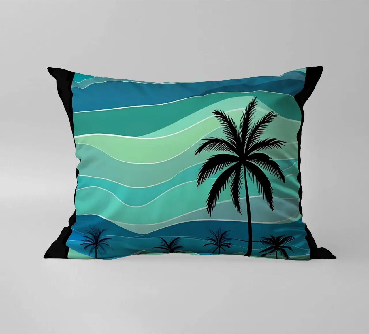 Spiaggia Ocean Breeze Retro cuscino da inspirational quote