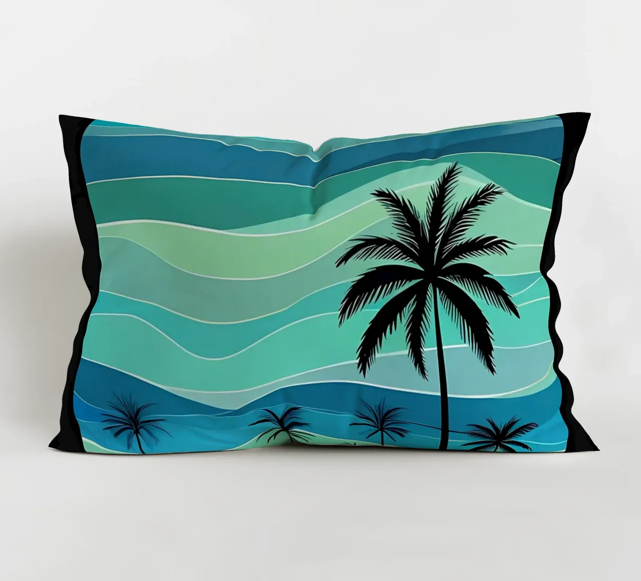 Spiaggia Ocean Breeze Retro cuscino da inspirational quote