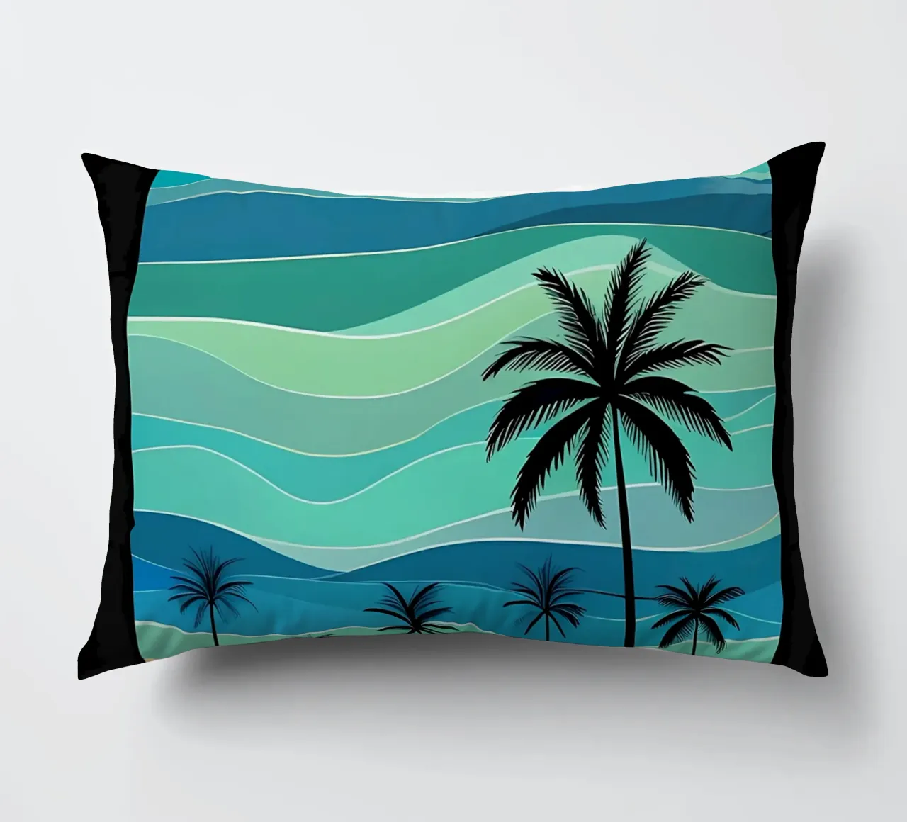 Spiaggia Ocean Breeze Retro cuscino da inspirational quote