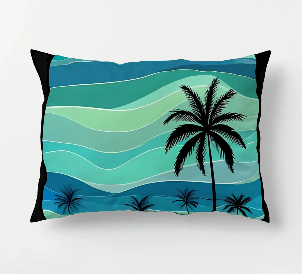 Spiaggia Ocean Breeze Retro cuscino da inspirational quote