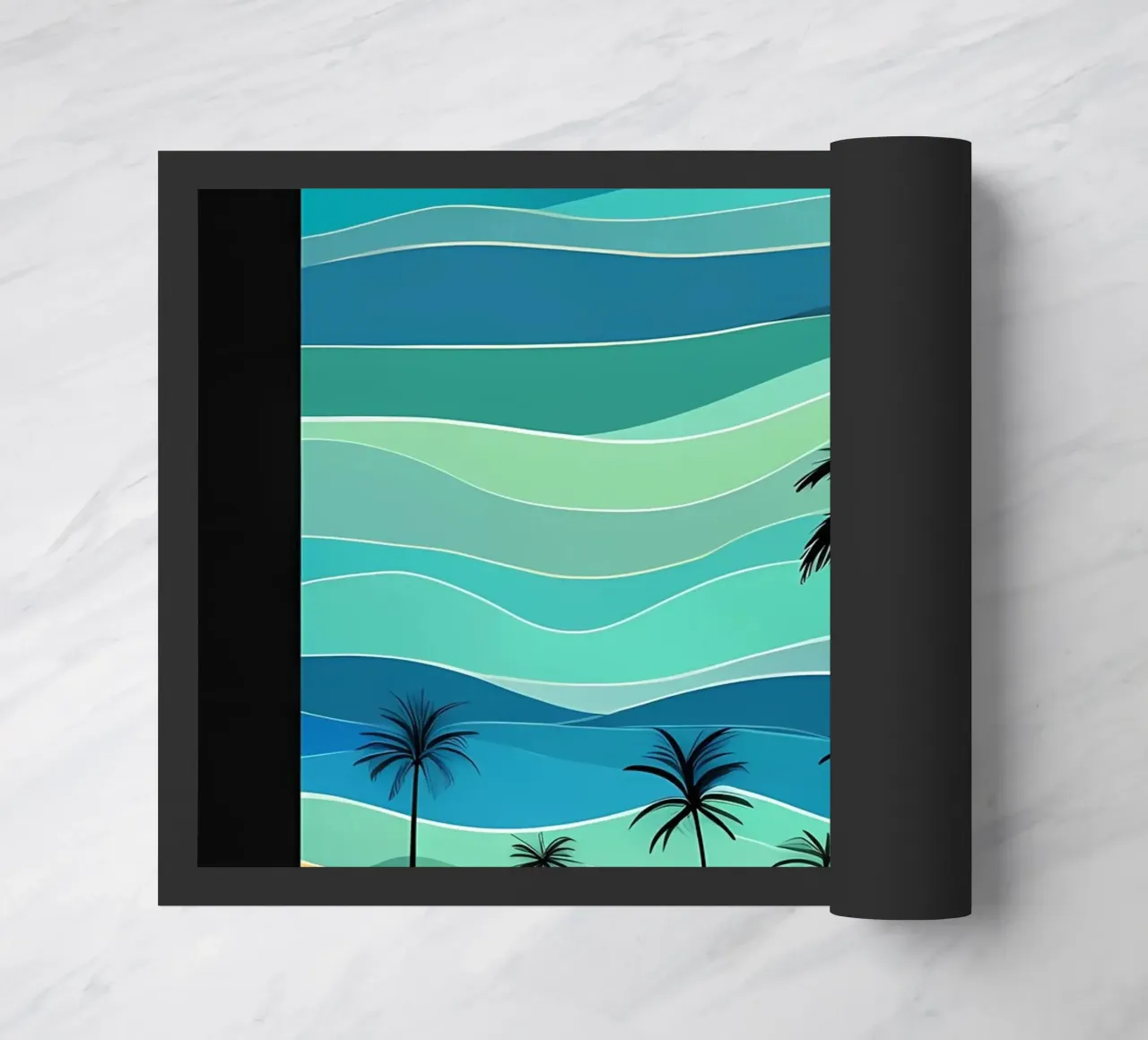 Spiaggia Ocean Breeze Retro zerbino da inspirational quote
