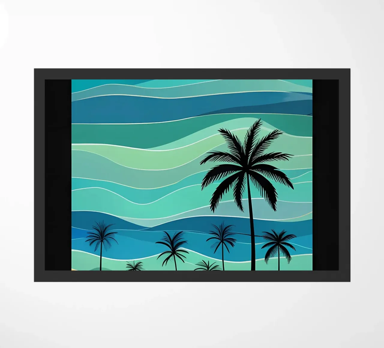 Spiaggia Ocean Breeze Retro zerbino da inspirational quote