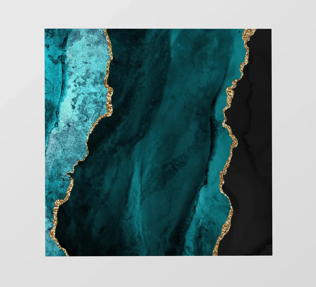 Texture agata oro e verde acqua 01 telo in pvc da Gemstone Textures