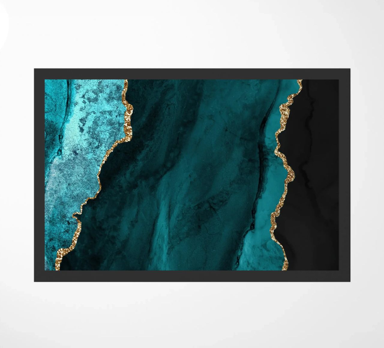 Texture agata oro e verde acqua 01 zerbino da Gemstone Textures