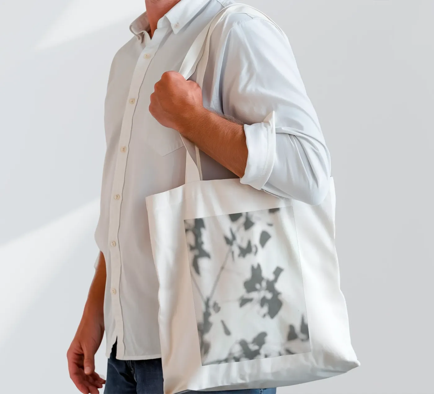 Shadow borsa in juta da Flora & Fauna