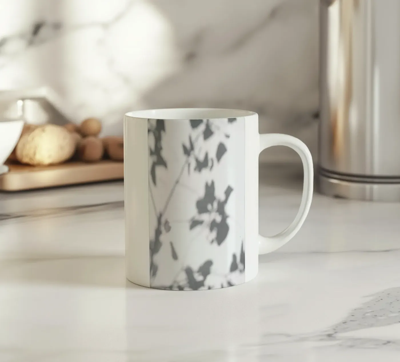 Shadow ceramic mug by Flora & Fauna