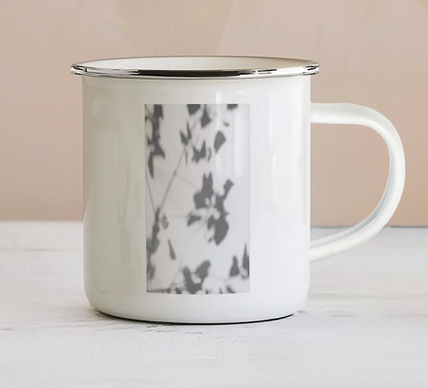 Shadow enamel mug by Flora & Fauna