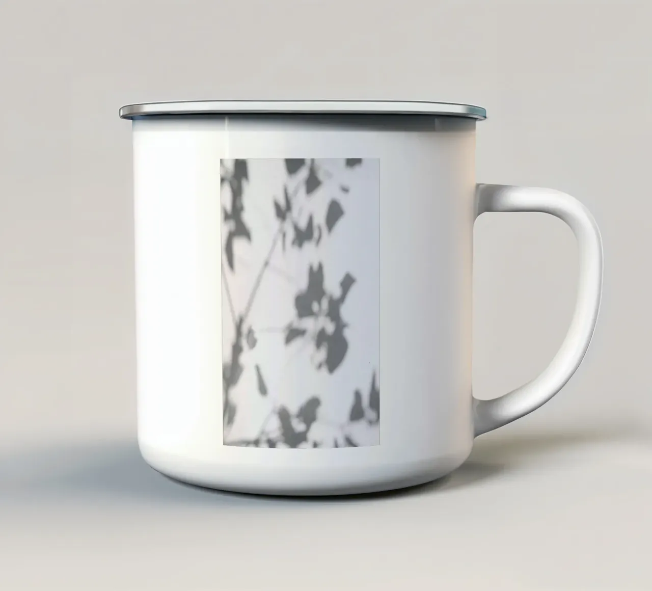 Shadow tazza in smalto da Flora & Fauna