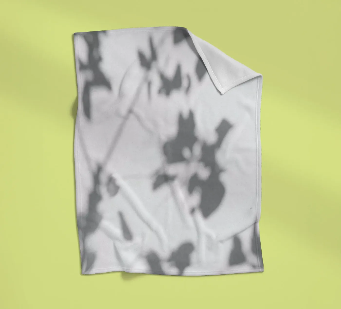Shadow fleece blanket by Flora & Fauna