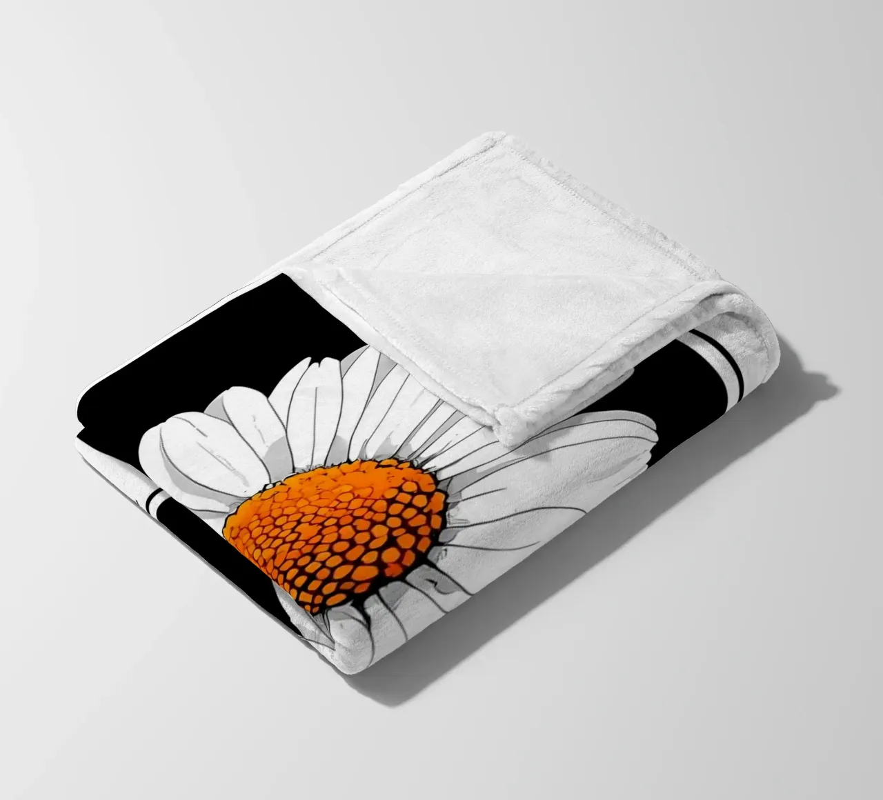 Niente giorni difficili Daisy coperta in pile da inspirational quote