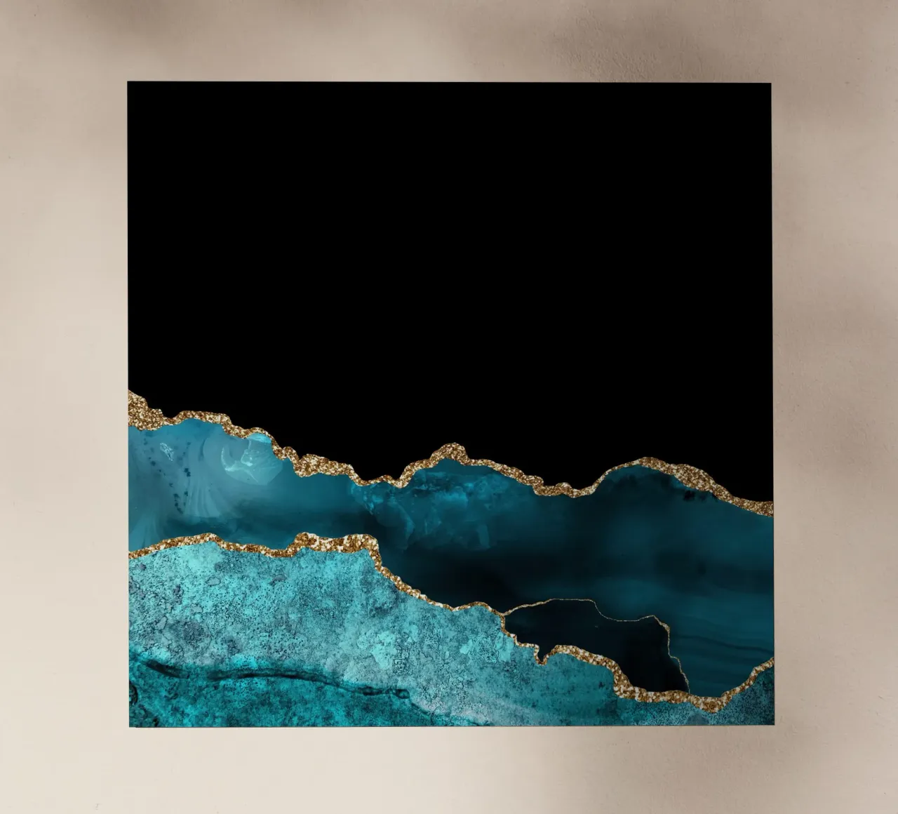 Texture agata oro e verde acqua 10 pellicola backlit da Gemstone Textures