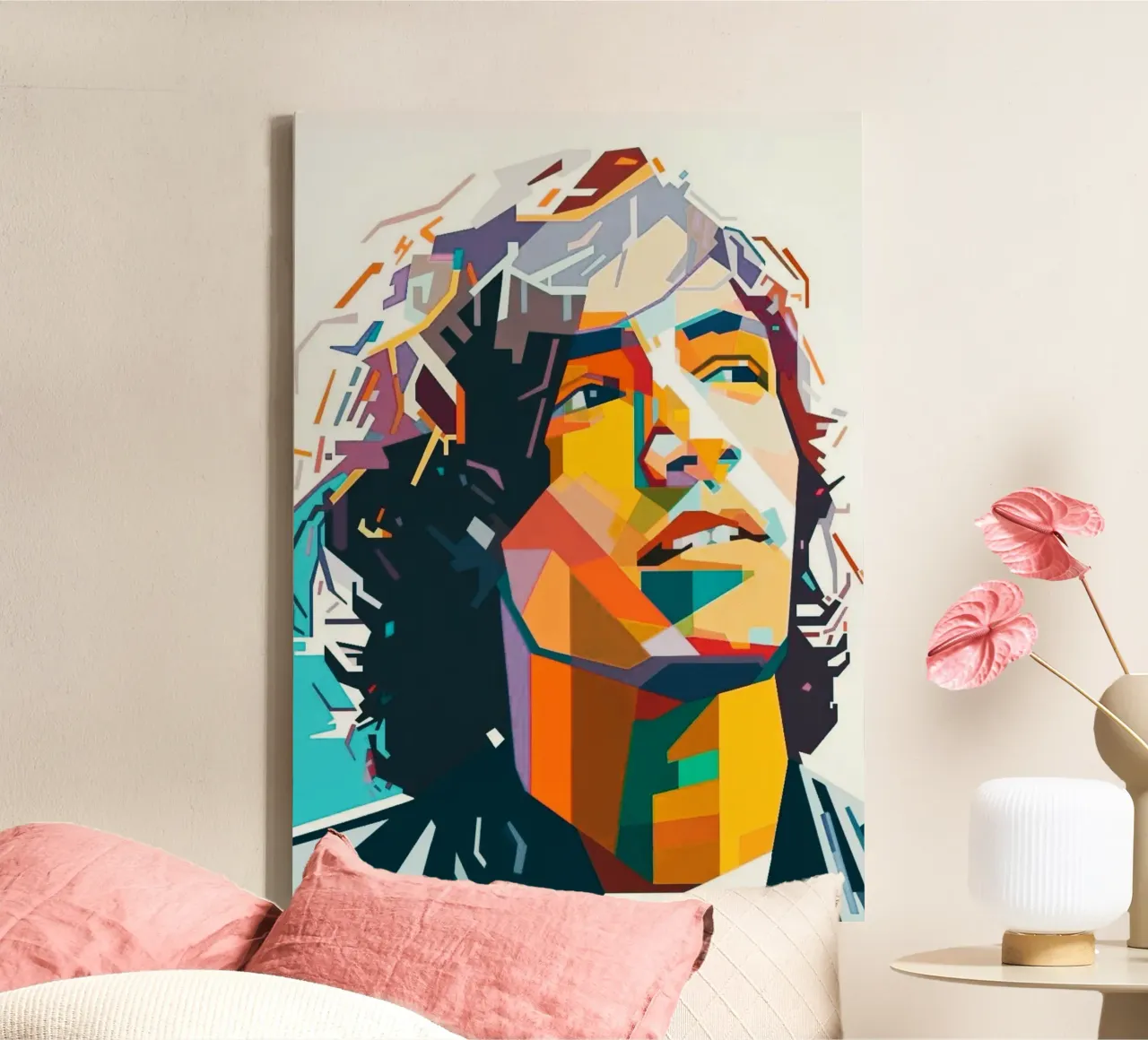 Brandon Boyd - Incubus tela con Cornice a cassetta da Hantamrata