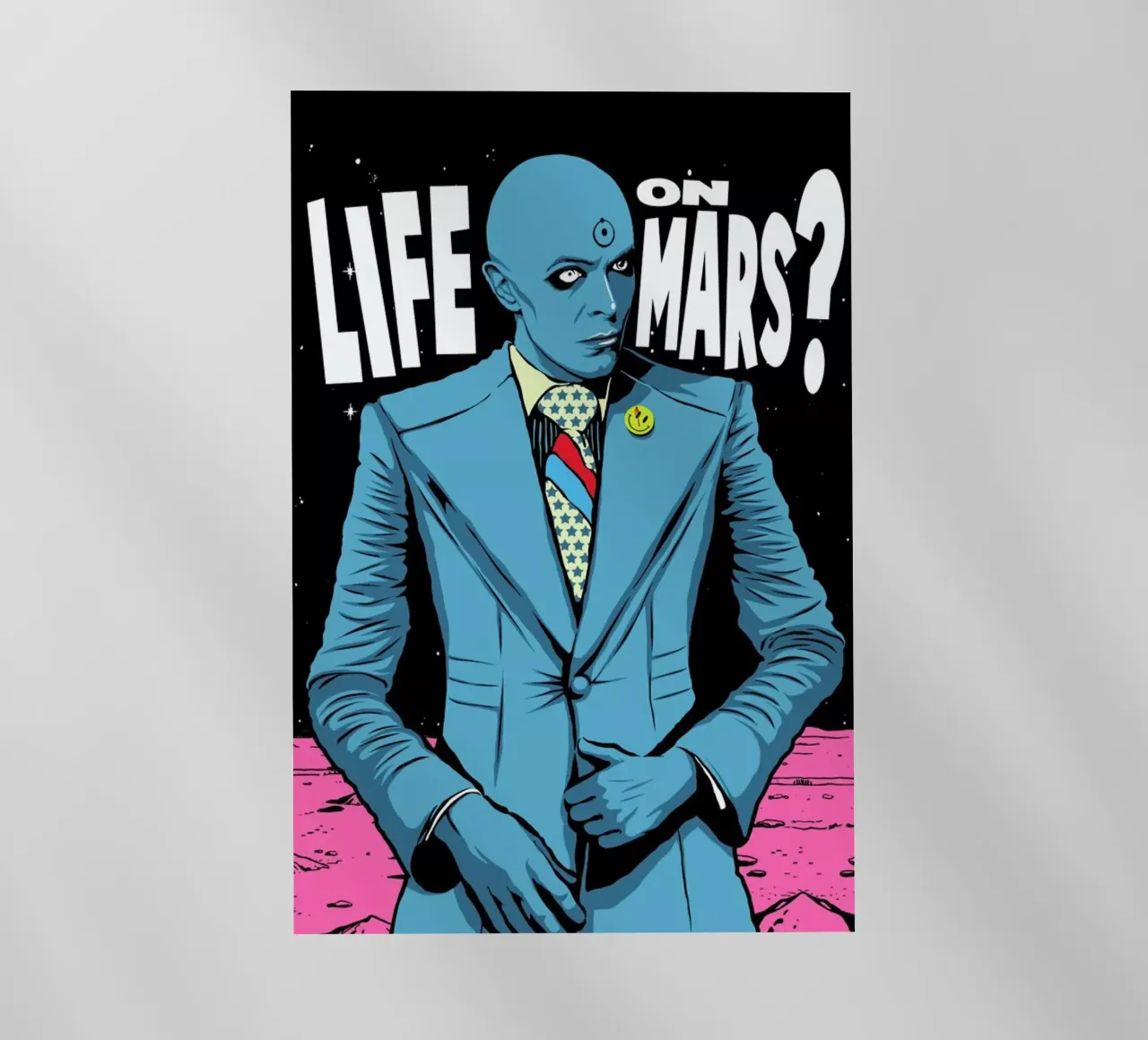 Mars backlit folie van Butcher Billy