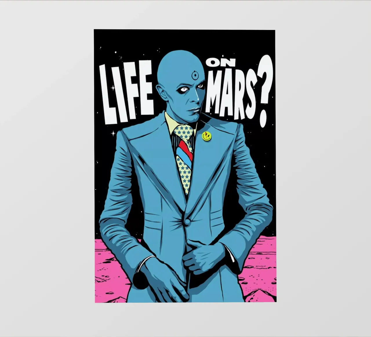 Mars backlit folie van Butcher Billy