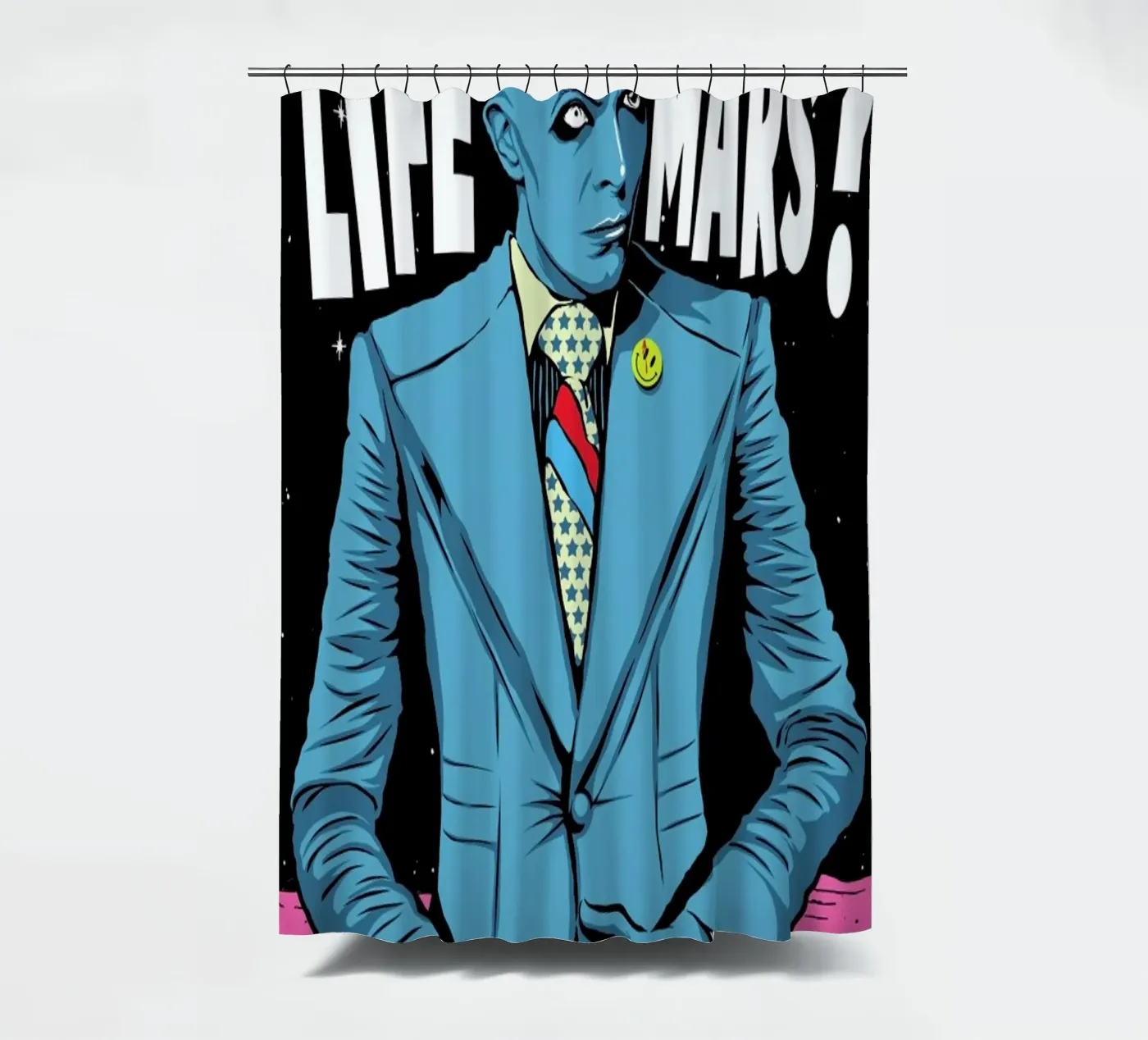 Mars Duschvorhang von Butcher Billy