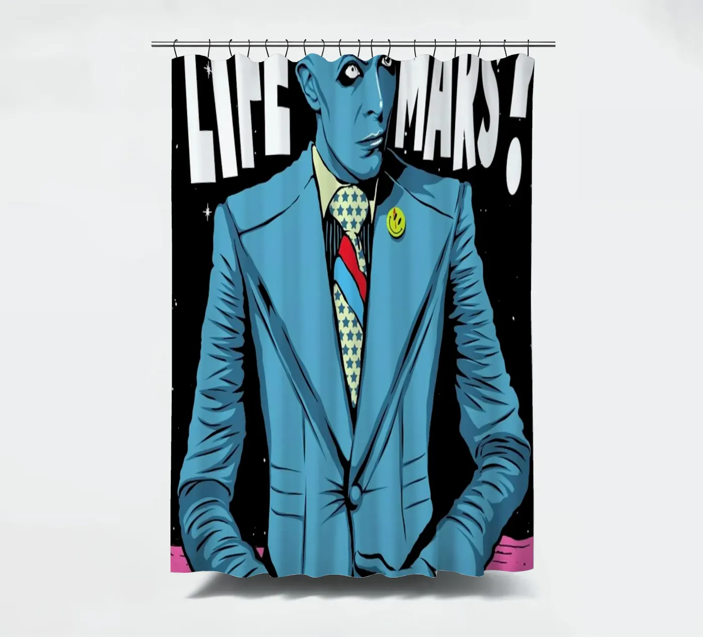 Mars douchegordijn van Butcher Billy