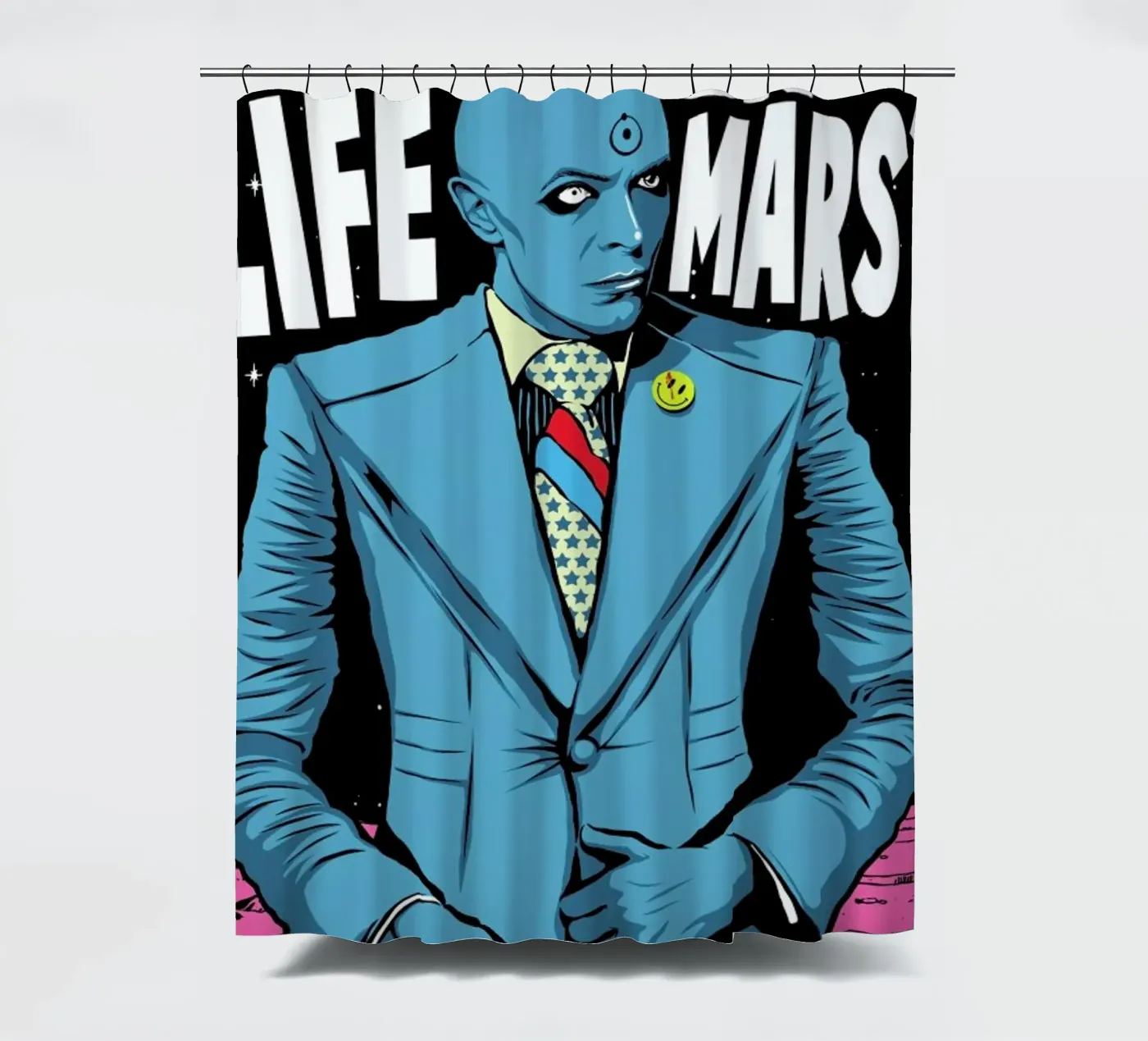 Mars douchegordijn van Butcher Billy