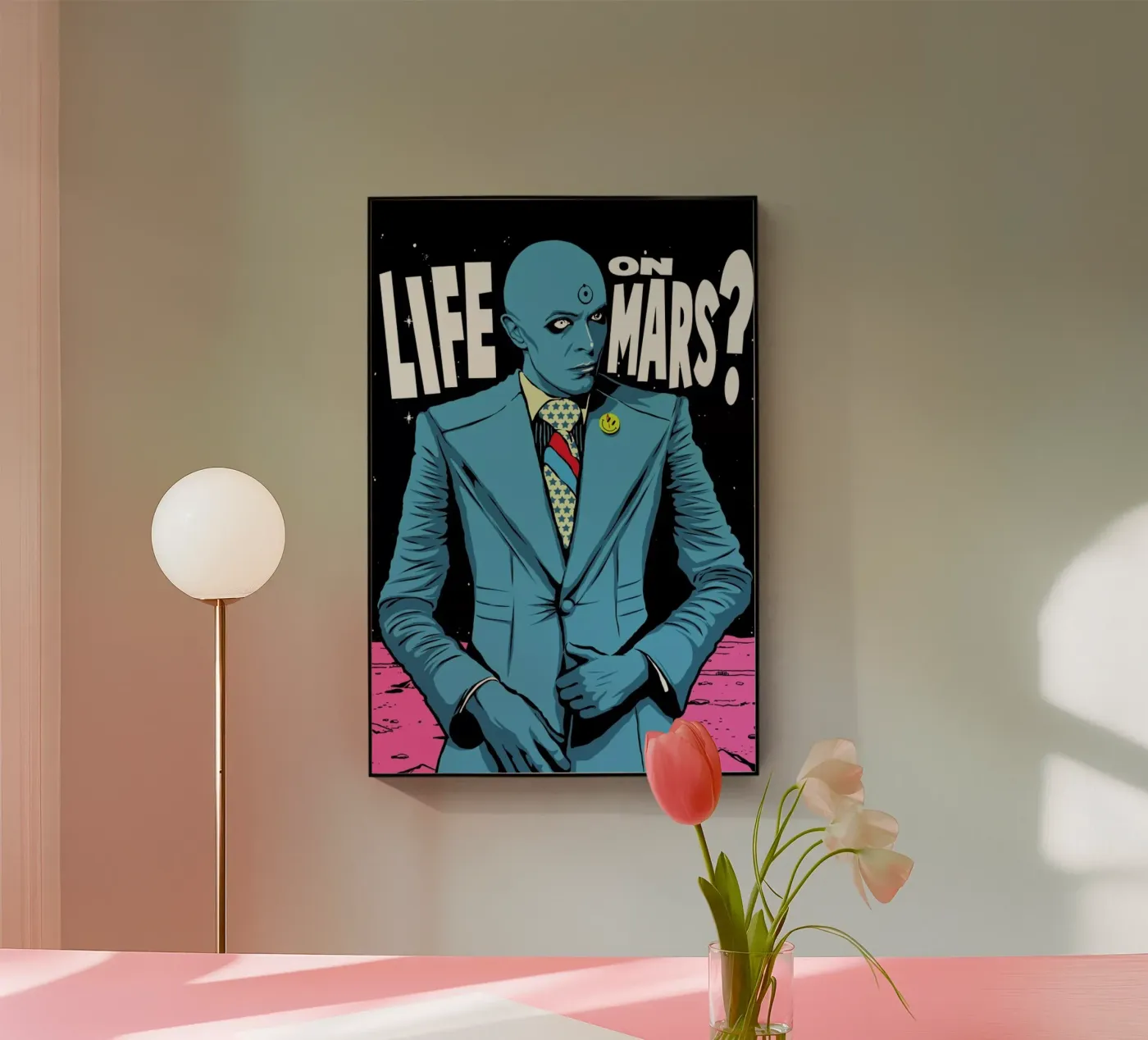 Mars Acryl-Glas von Butcher Billy