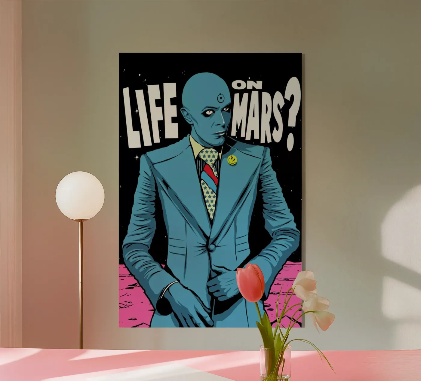 Mars Acryl-Glas von Butcher Billy