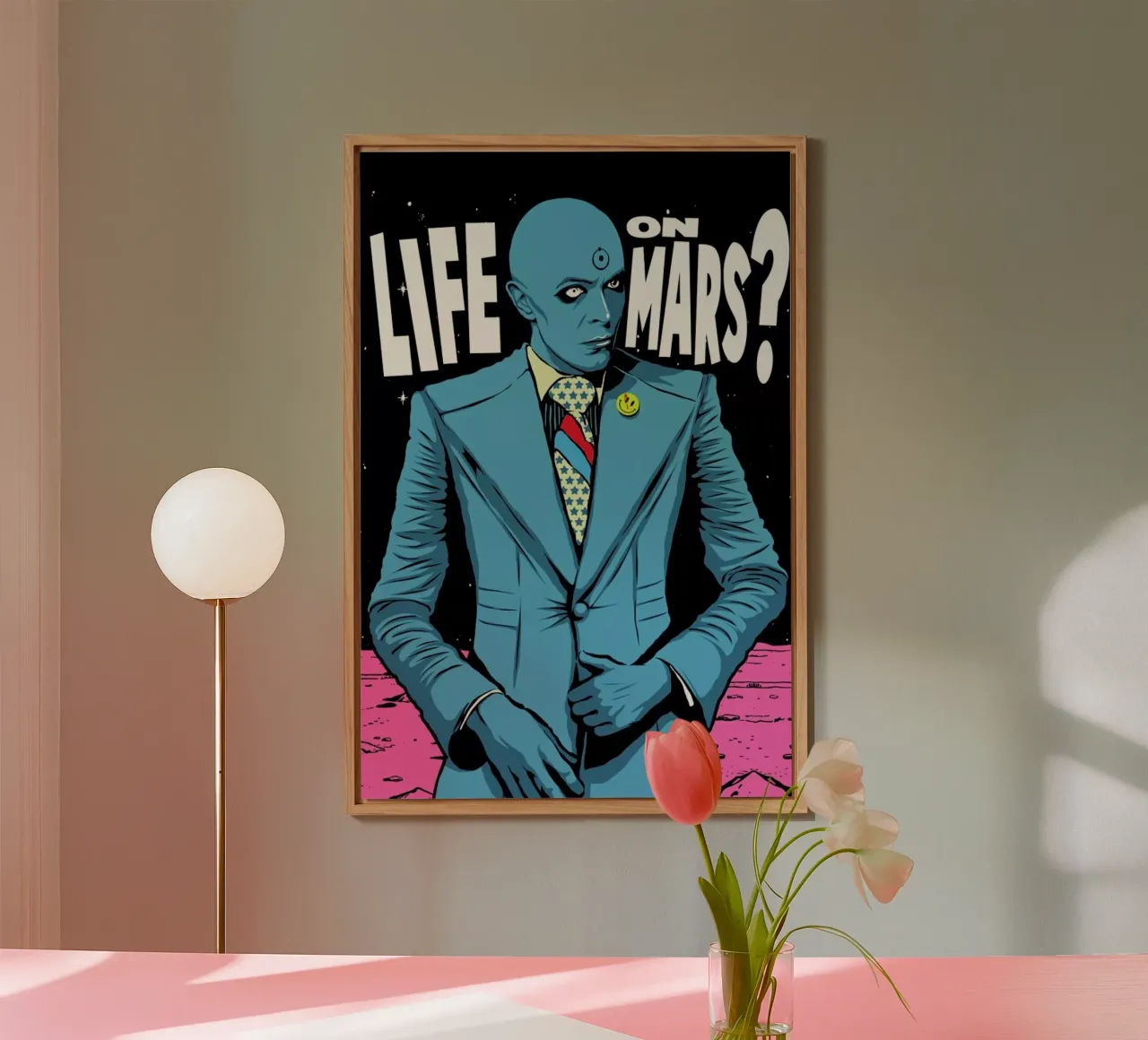 Mars forex-plaat van Butcher Billy