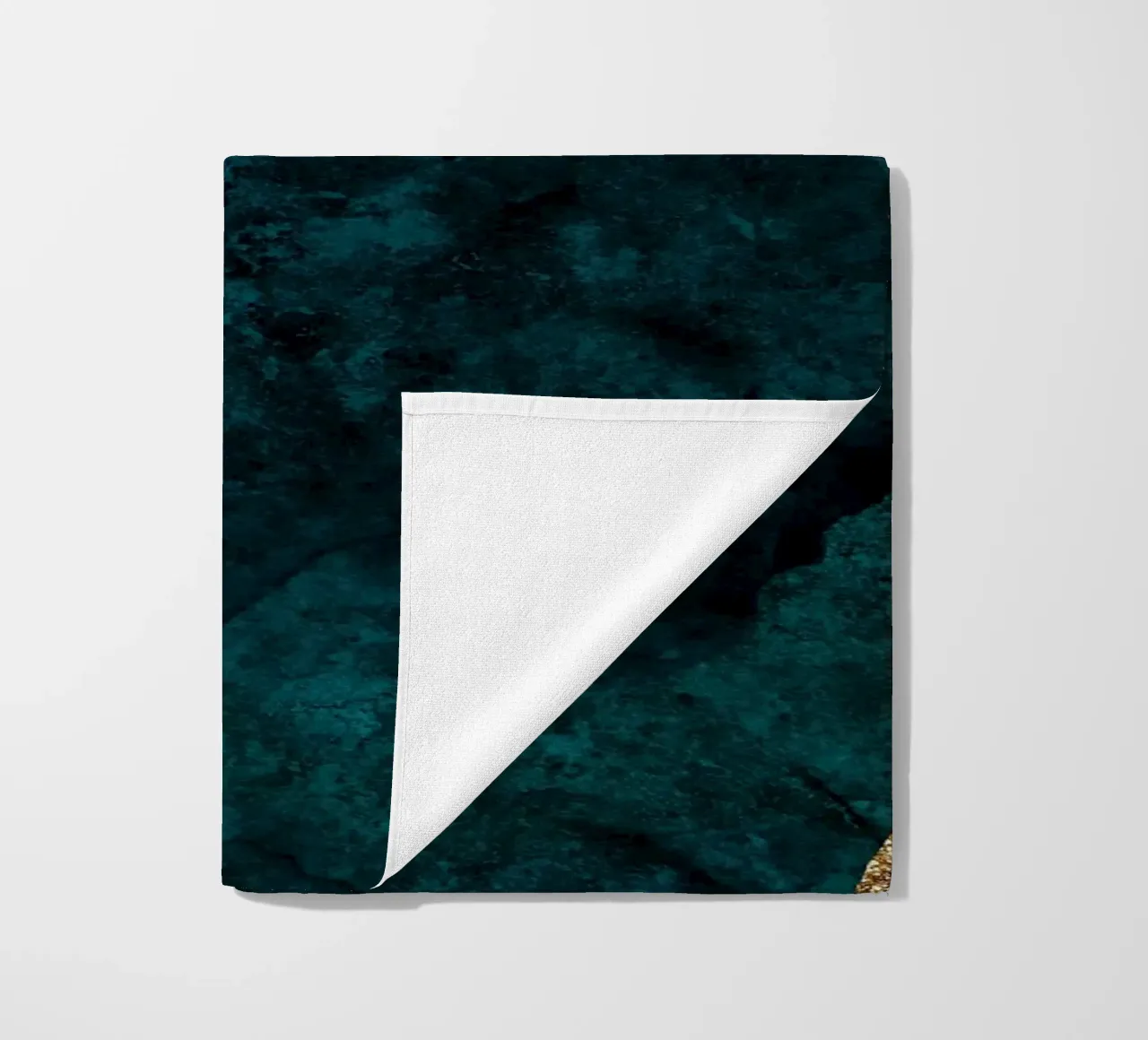 Texture agata verde e oro 18 telo mare da Gemstone Textures