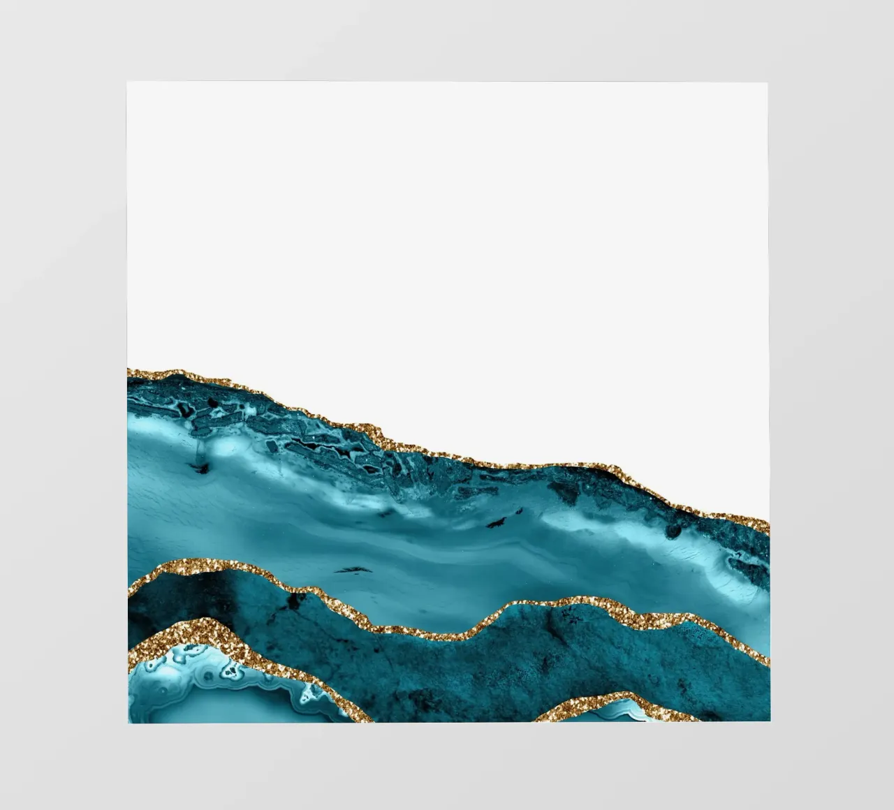 Texture agata oro e verde acqua 24 telo in pvc da Gemstone Textures