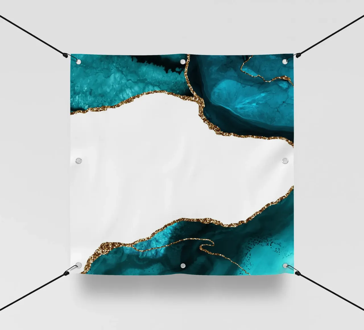 Texture agata verde e oro 28 telo in pvc da Gemstone Textures
