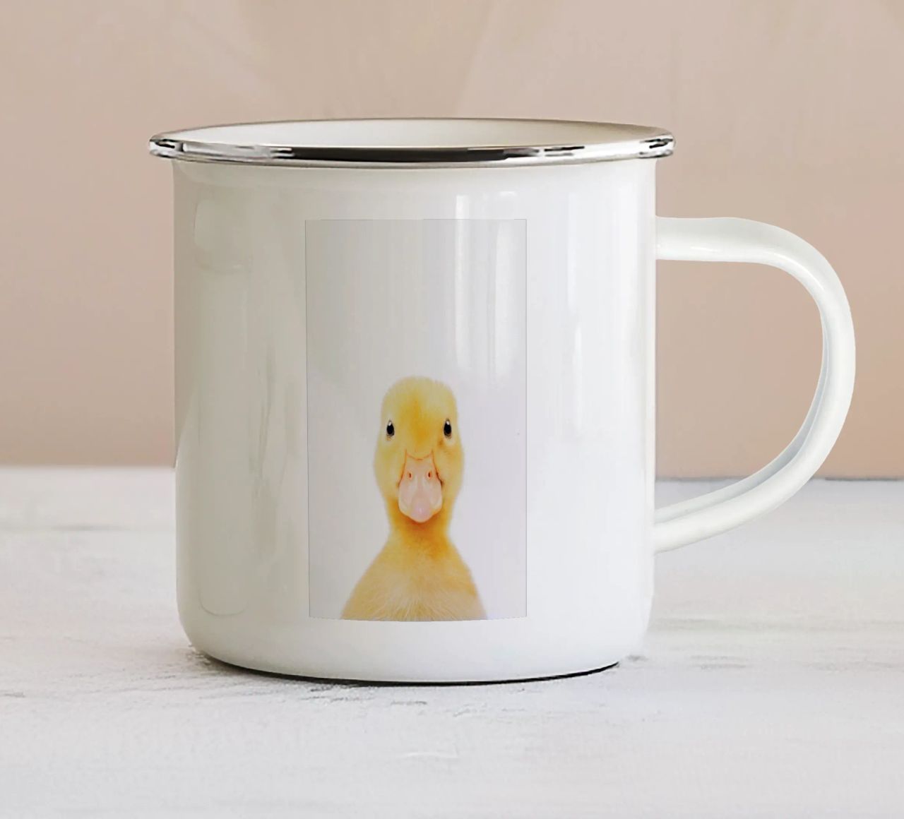 Duckling tazza in smalto da Paws & Claws