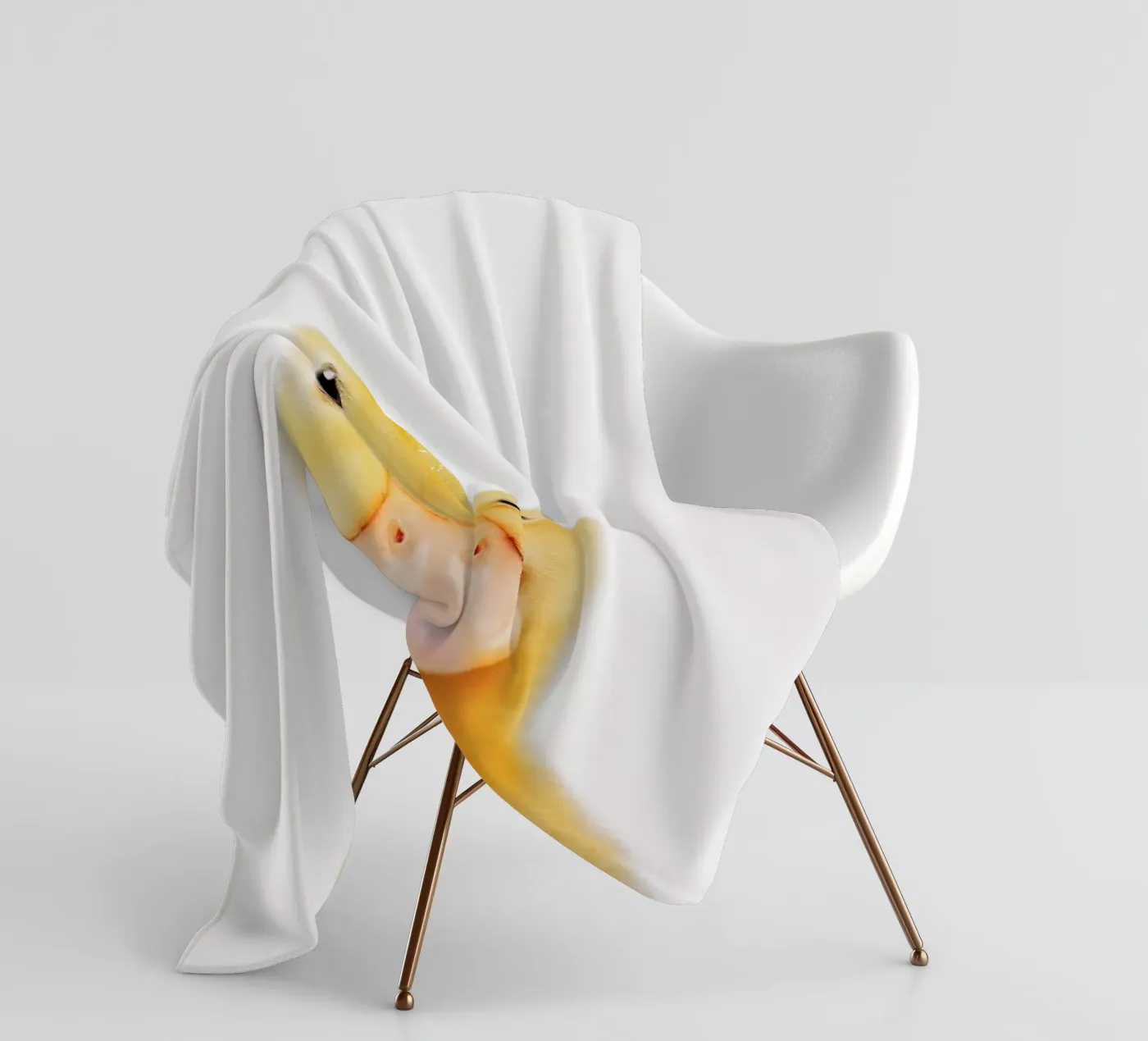 Duckling Fleecedecke von Paws & Claws