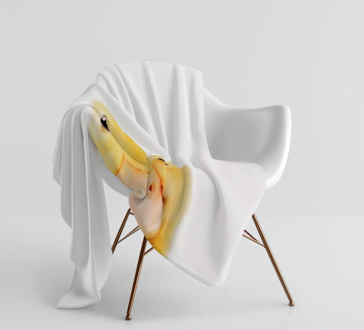 Duckling Fleecedecke von Paws & Claws