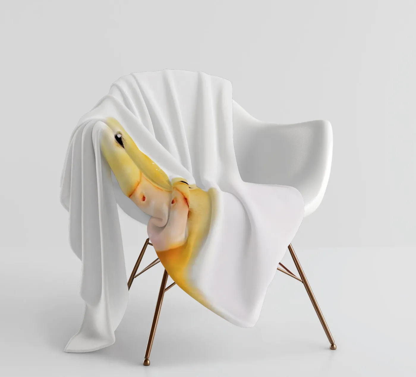 Duckling Fleecedecke von Paws & Claws