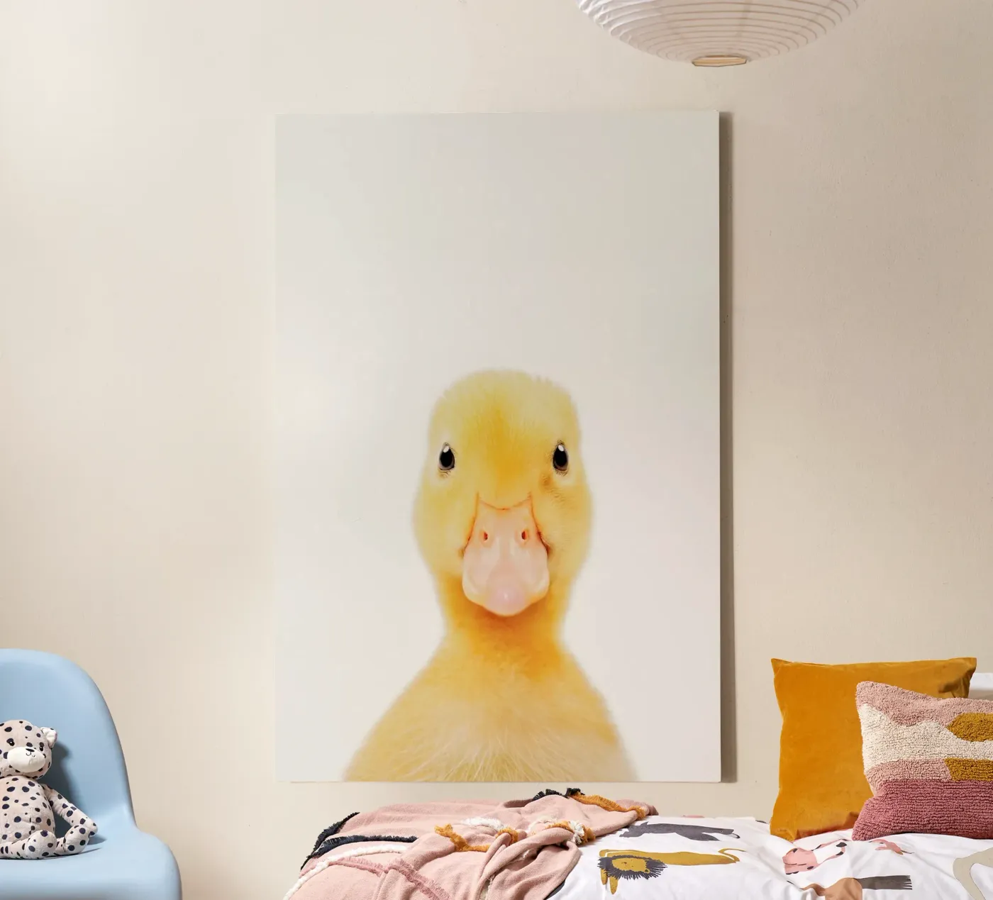 Duckling canvas by Paws & Claws