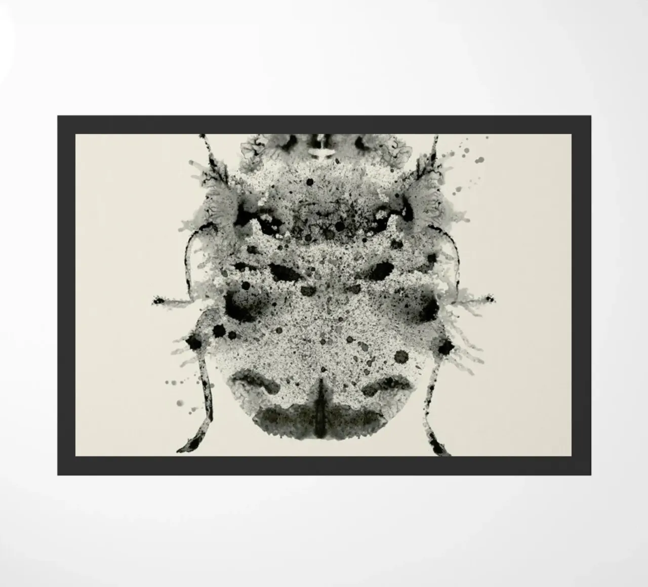 Ink Beetle Greyscale zerbino da Flora & Fauna