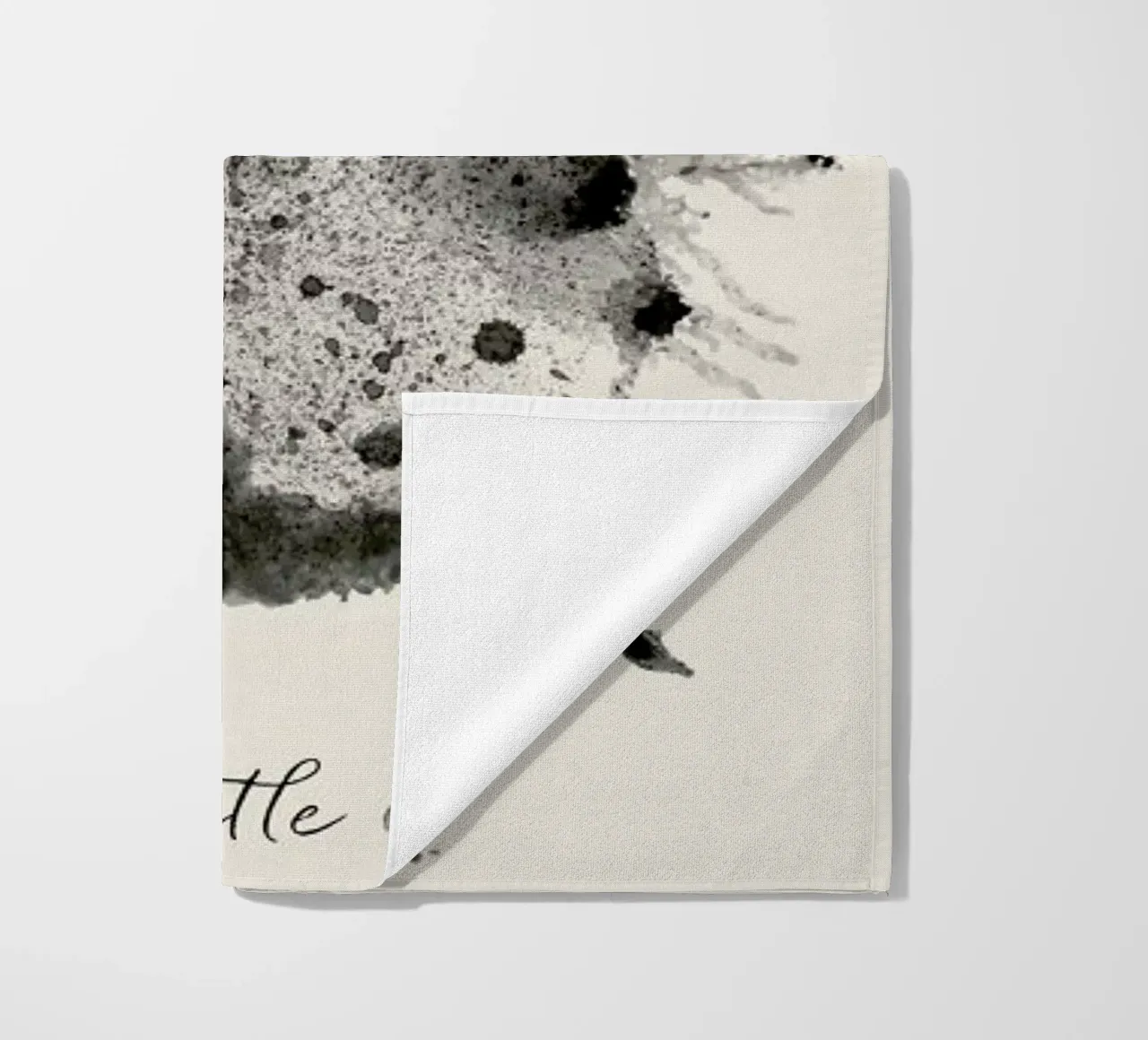 Ink Beetle Greyscale telo mare da Flora & Fauna