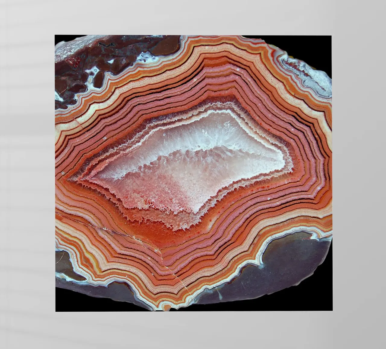 Texture fetta d'agata 40 pellicola backlit da Gemstone Textures