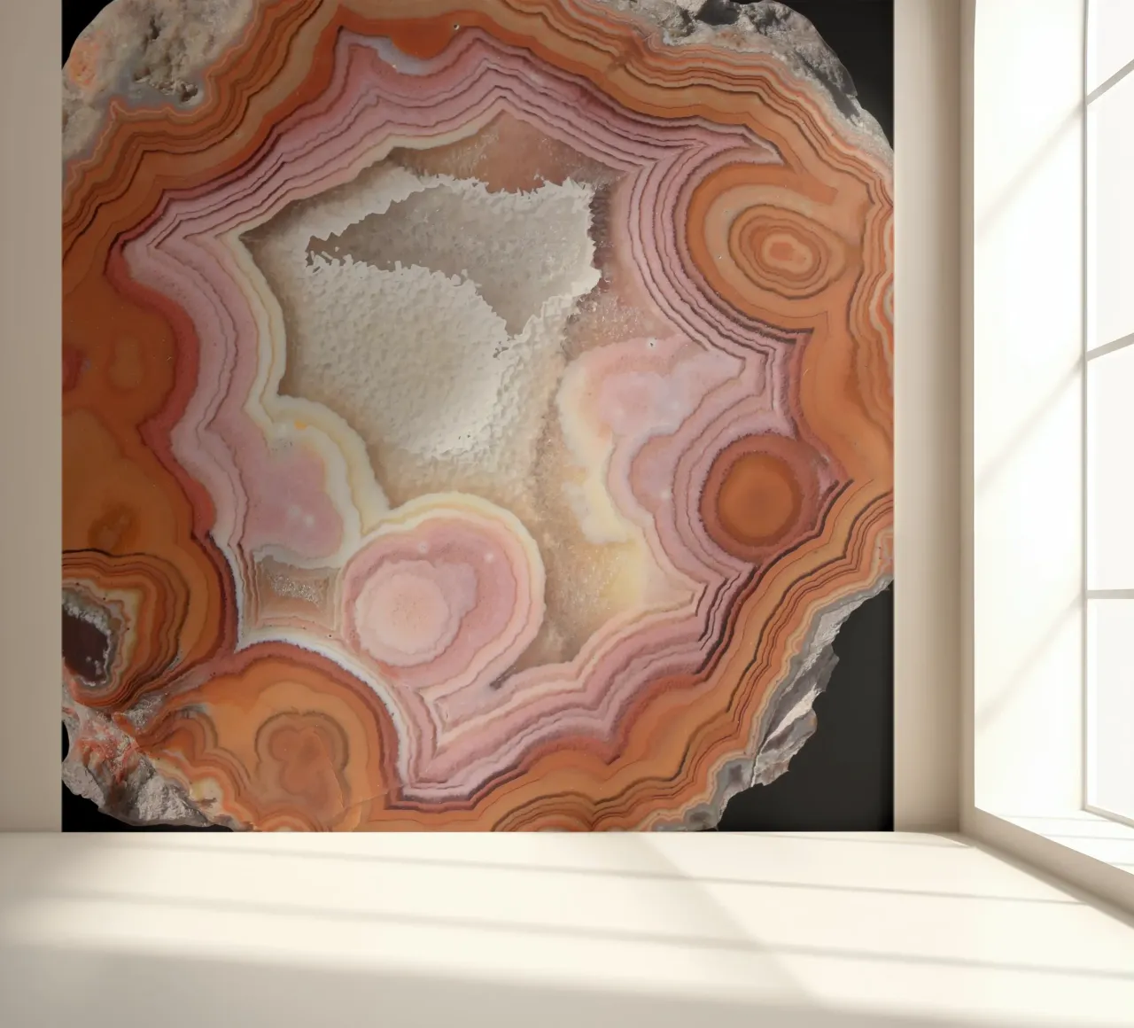 Agate Slice Texture 42 photo wallpaper by Gemstone Textures
